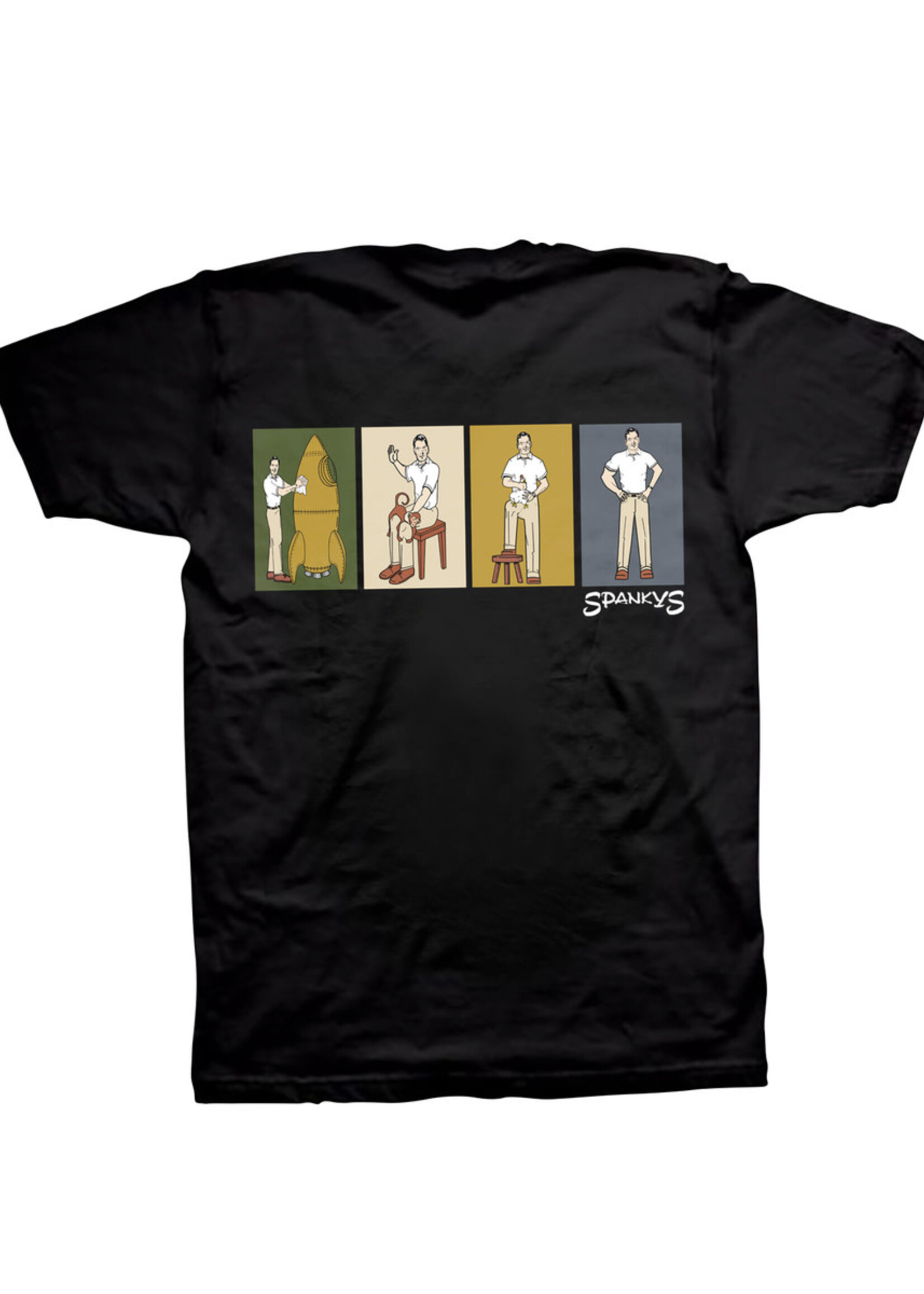 Spanky's 4 Character Men's Tee