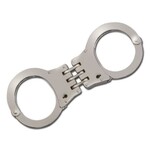 Mtech Chrome Hinged Hand Cuffs