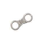 Mtech Chrome Hinged Hand Cuffs