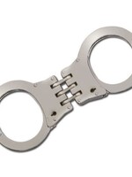 Mtech Chrome Hinged Hand Cuffs