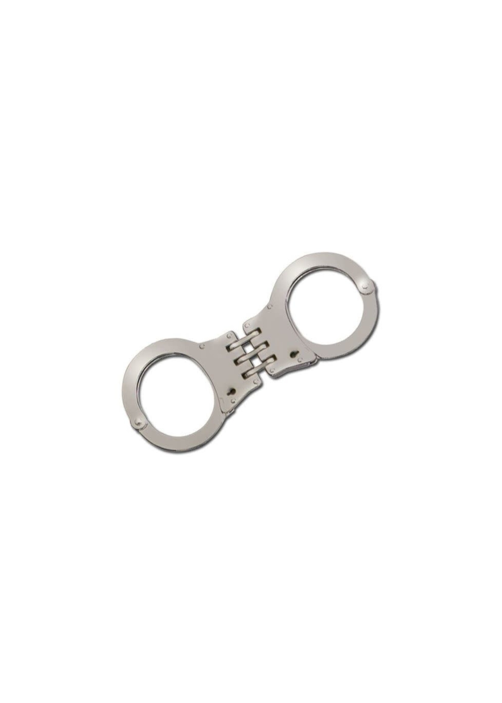 Mtech Chrome Hinged Hand Cuffs