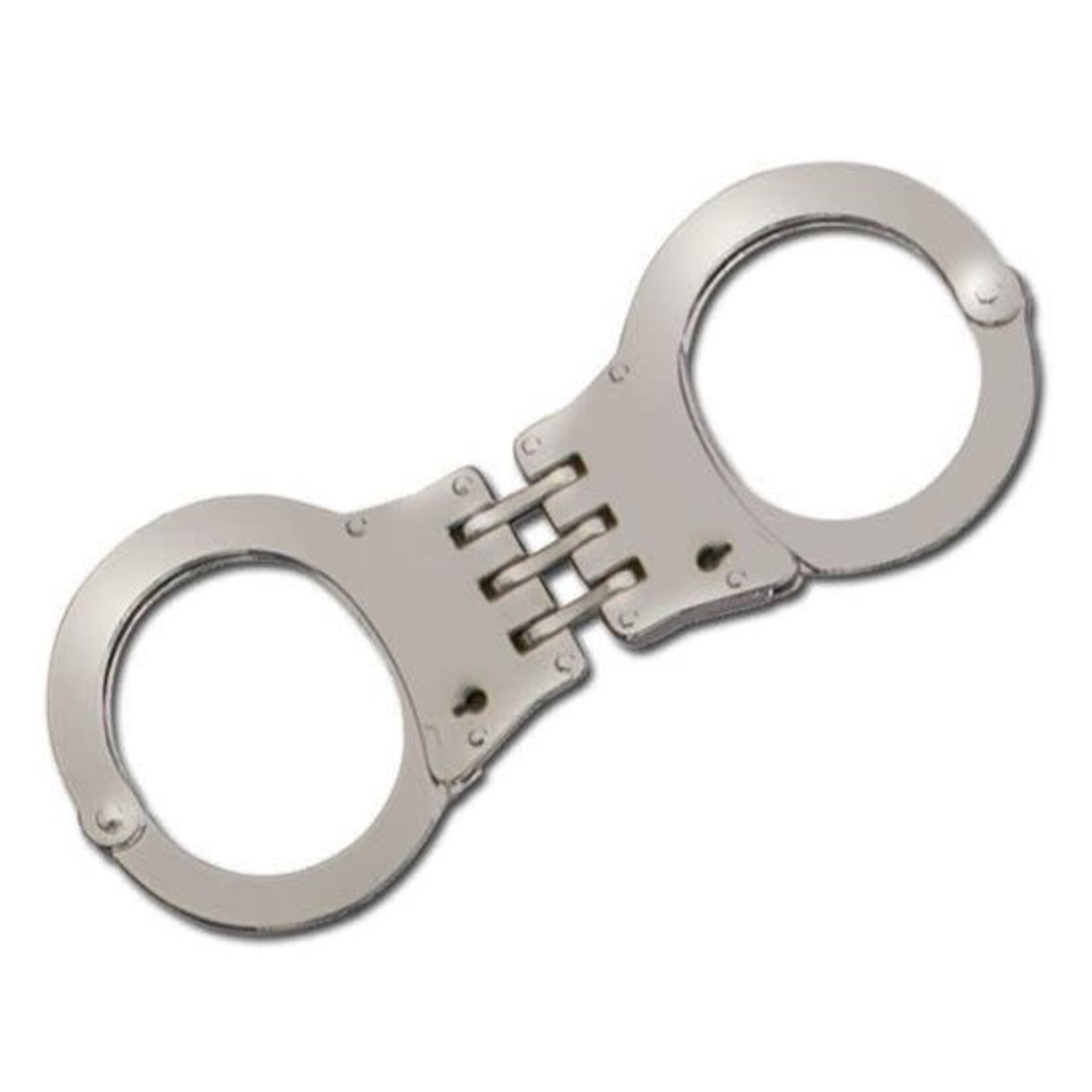 Mtech Chrome Hinged Hand Cuffs