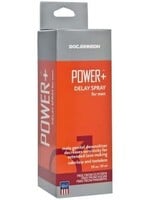 Doc Johnson Power + Delay Spray for Men - 2 Fl. Oz.