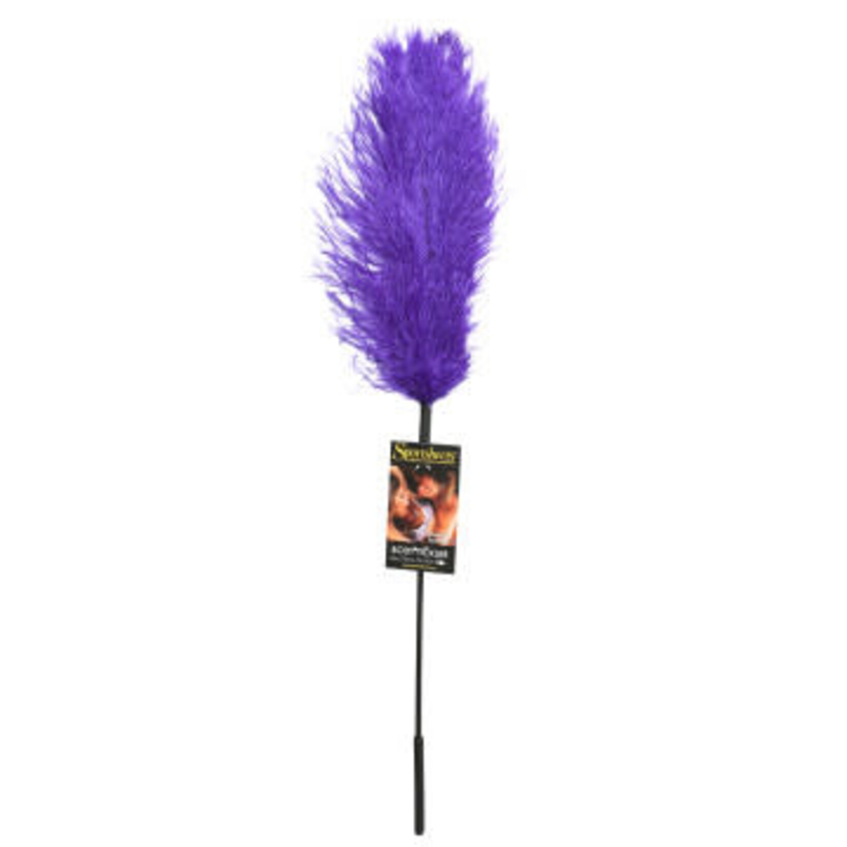 Sportsheets Ostrich Tickler - Purple