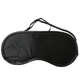 Sportsheets Sex and Mischief Satin Blindfold - Black