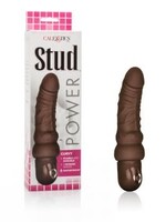 California Exotic Novelties Waterproof Power Stud Curvy - Brown