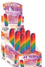 HOTT PRODUCTS Jumbo Rainbow Cock Pops - 1 Count