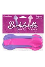 Pipedream Bachelorette Party Favors - 6 Pecker Balloons