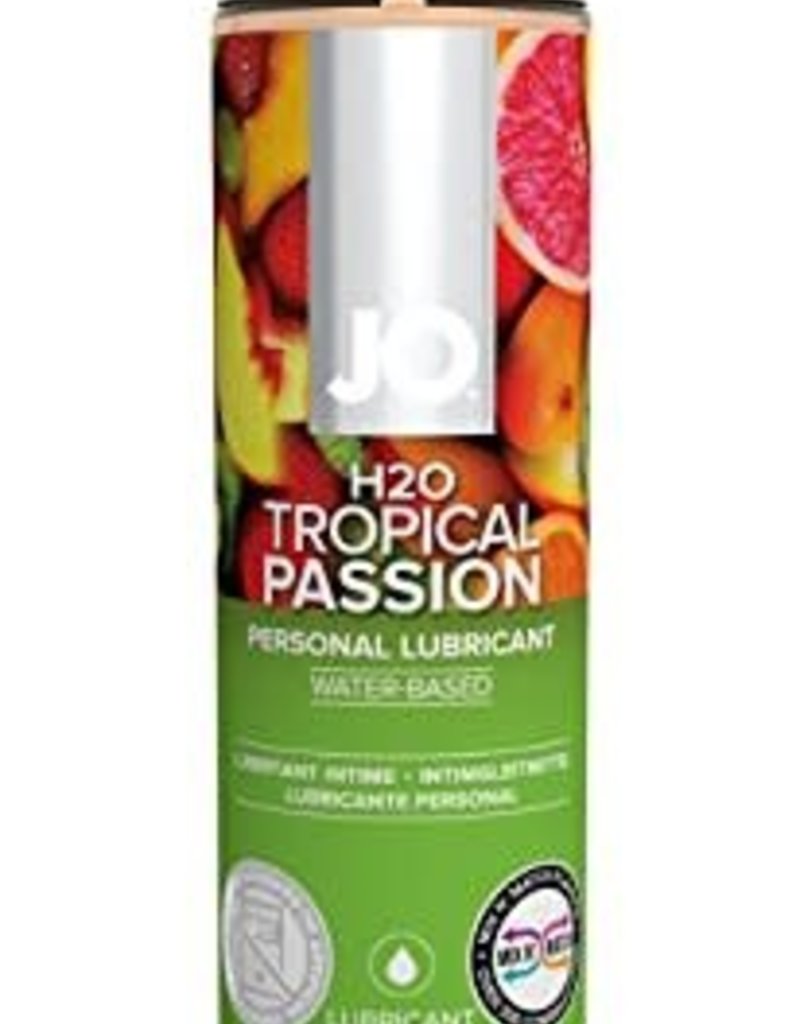 System Jo Jo H2O Flavored Water Based Lubricant Tropical Passion 4 Ounce