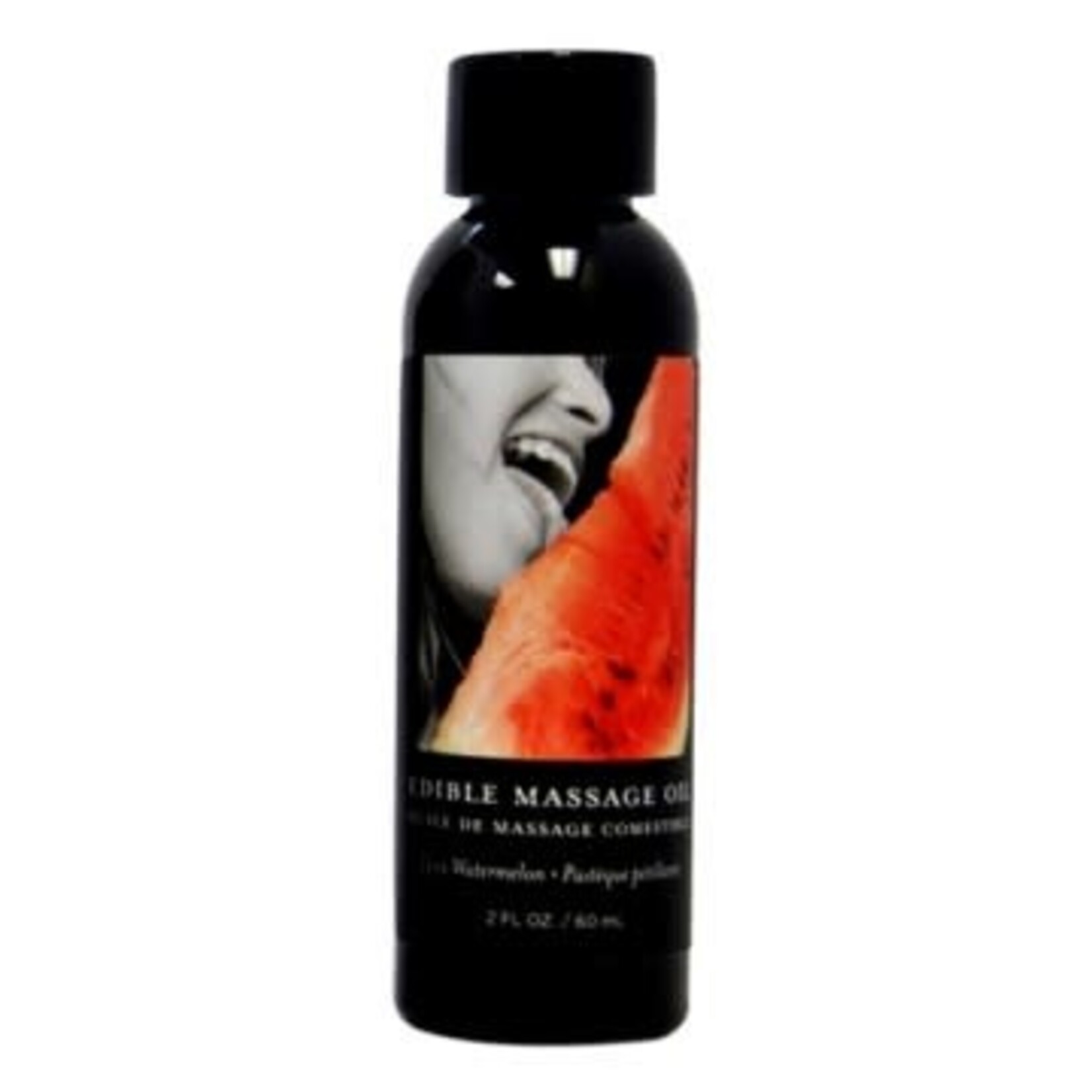 Earthly Body Juicy Watermelon Edible Massage Oil 2 Oz