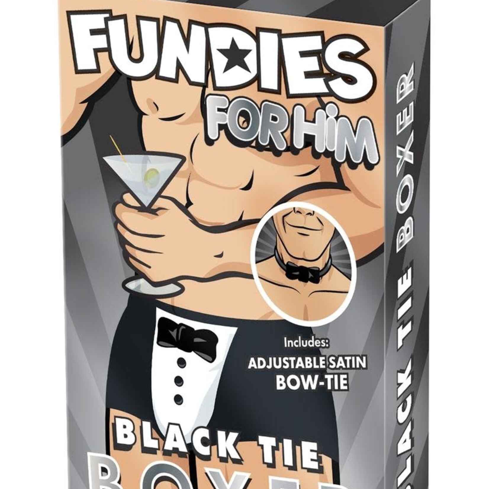 Fundies Fundies Black Tie Boxer in OS