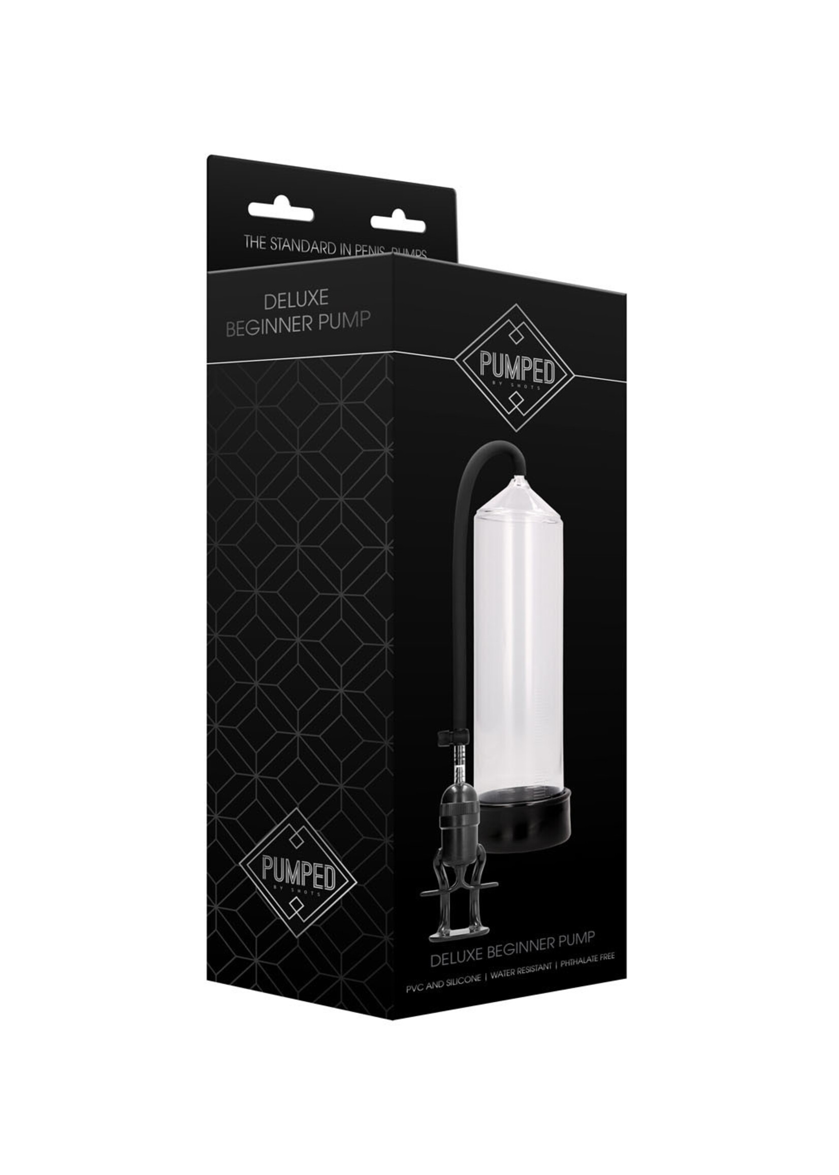 Shots Pumped Pumped Deluxe Beginner Pump - Clear