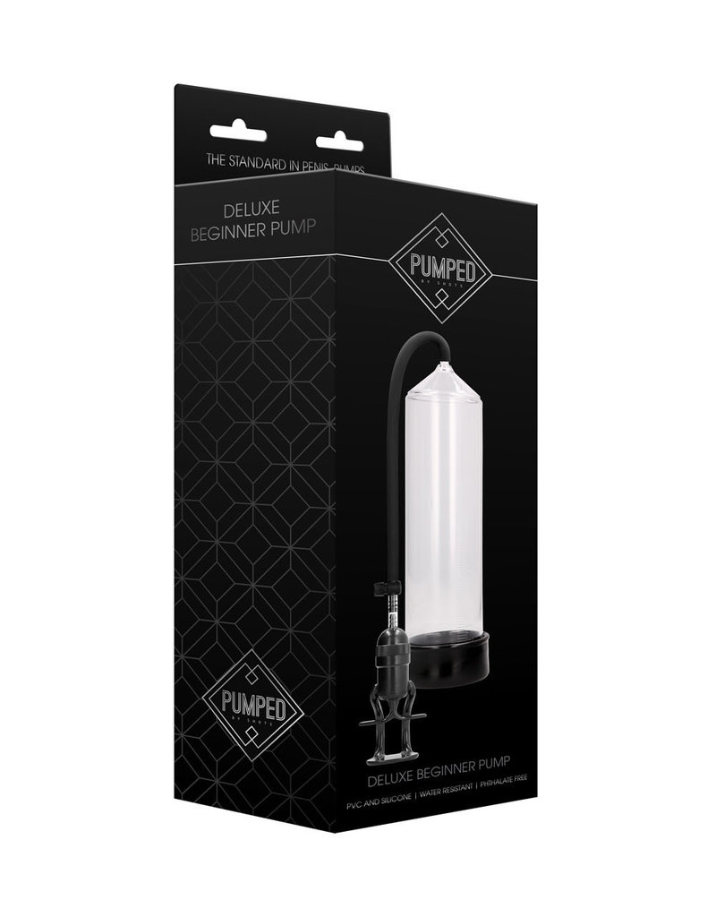 Shots Pumped Pumped Deluxe Beginner Pump - Clear