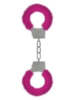 Ouch Beginner's Furry Handcuffs - Pink