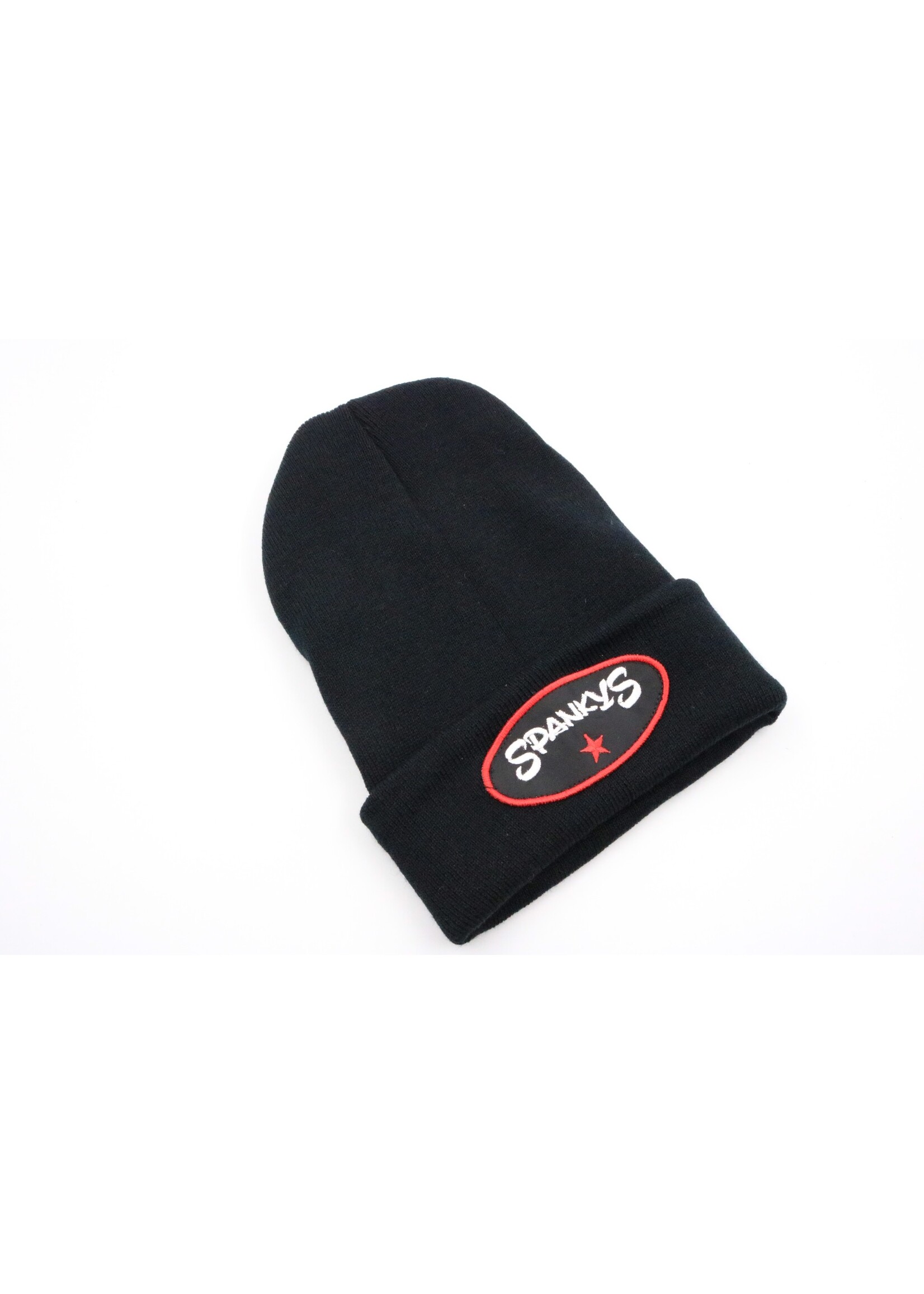 Spanky's Spankys Beanie Oval Logo Black