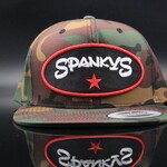 Spanky's Spankys Camouflage Oval Snapback Hat