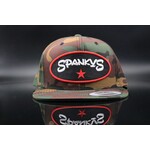 Spanky's Spankys Camouflage Oval Snapback Hat