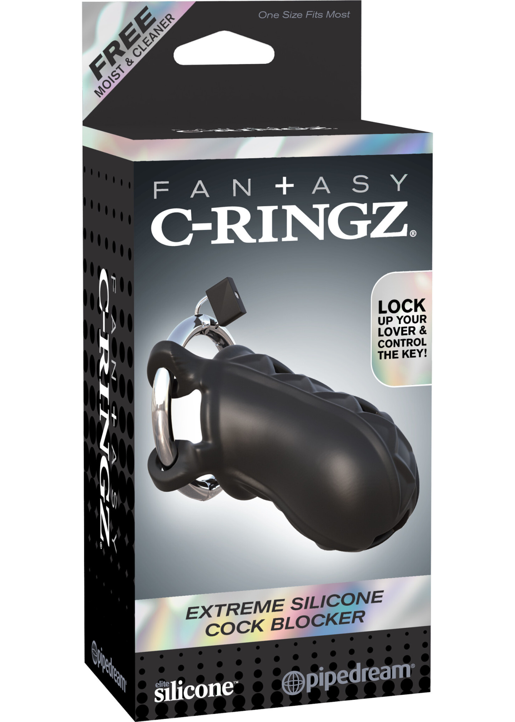 Pipedream Fantasy C-Ringz Extreme Silicone Cock Blocker