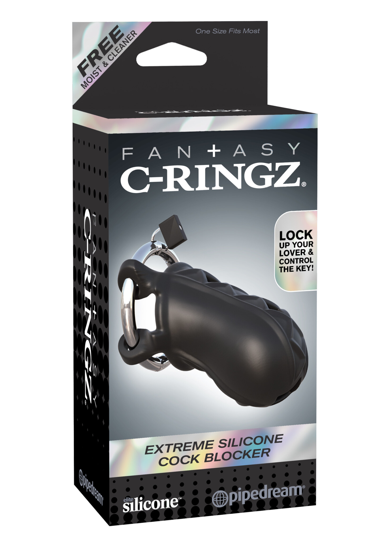 Pipedream Fantasy C-Ringz Extreme Silicone Cock Blocker
