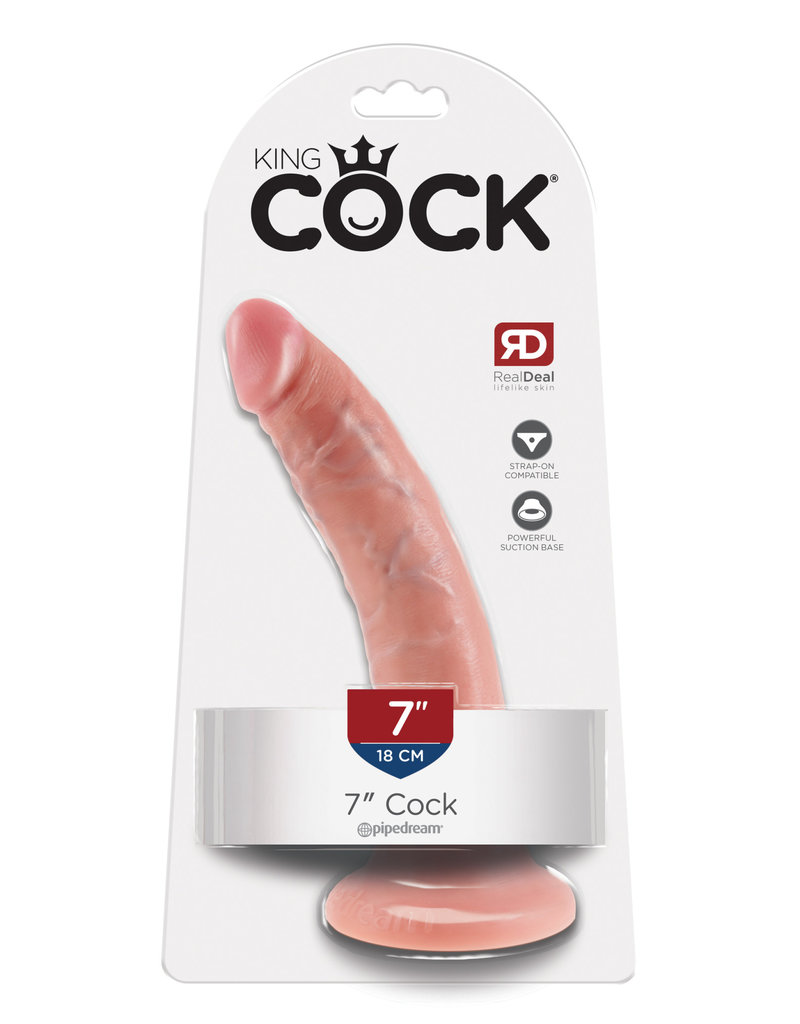 Pipedream King Cock 7-Inch Cock - Flesh