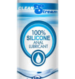 XR Brands Clean Stream Cleanstream 100 Percent Silicone Anal Lubricant 8.5 Oz