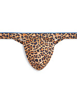 2XIST 2XIST Sliq Micro 1 Y-Back Thong Cheetah