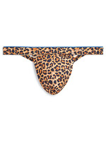 2XIST 2XIST Sliq Micro 1 Y-Back Thong Cheetah