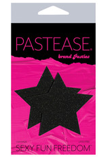 Pastease Pastease Glitter Star - Black O/S