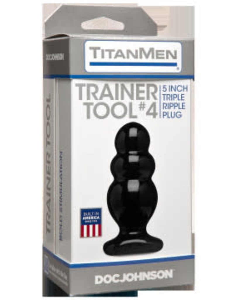 Doc Johnson Titanmen Tool - Trainer #4 - Black