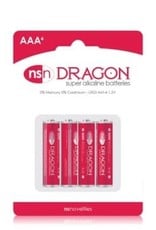 nsnovelties Dragon - Alkaline Batteries - AAA - 4 Pack