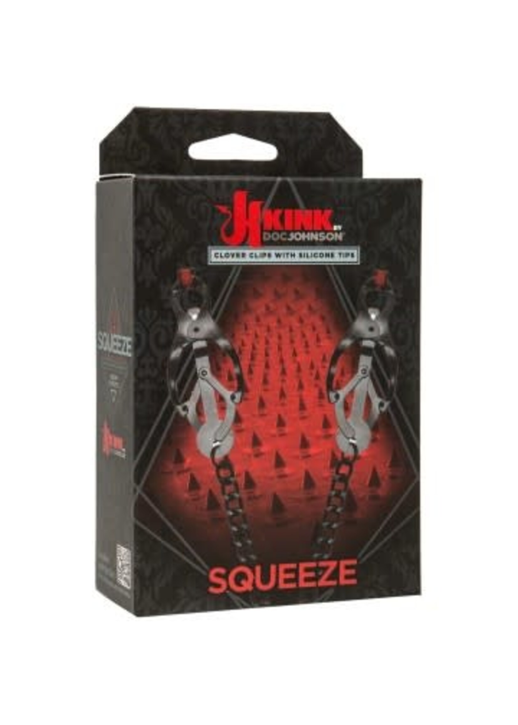 Doc Johnson's Kink Squeeze - Clover Clips With Silicone Tips