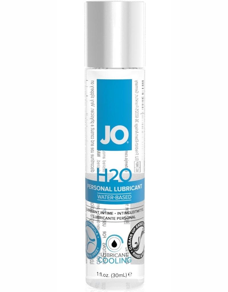 System Jo Jo H2O Water Based Personal Lubricant Cooling 1 Ounce