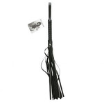 Sportsheets Sex and Mischief Crystal Whip - Black