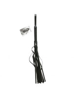 Sportsheets Sex and Mischief Crystal Whip - Black