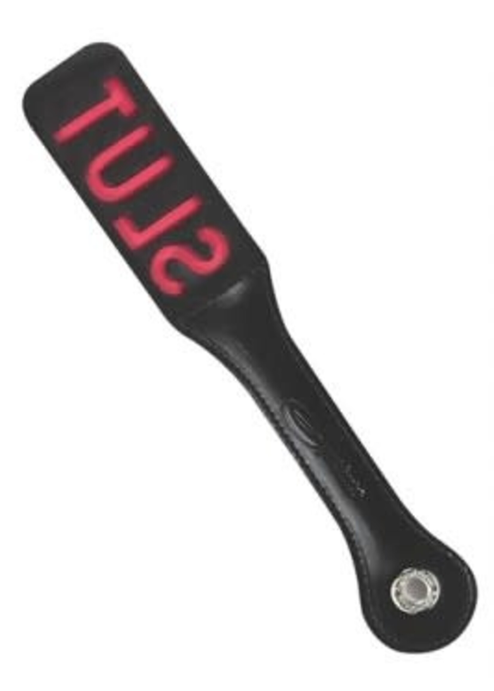 Sportsheets 12 Inch Leather Impression Paddle - Slut