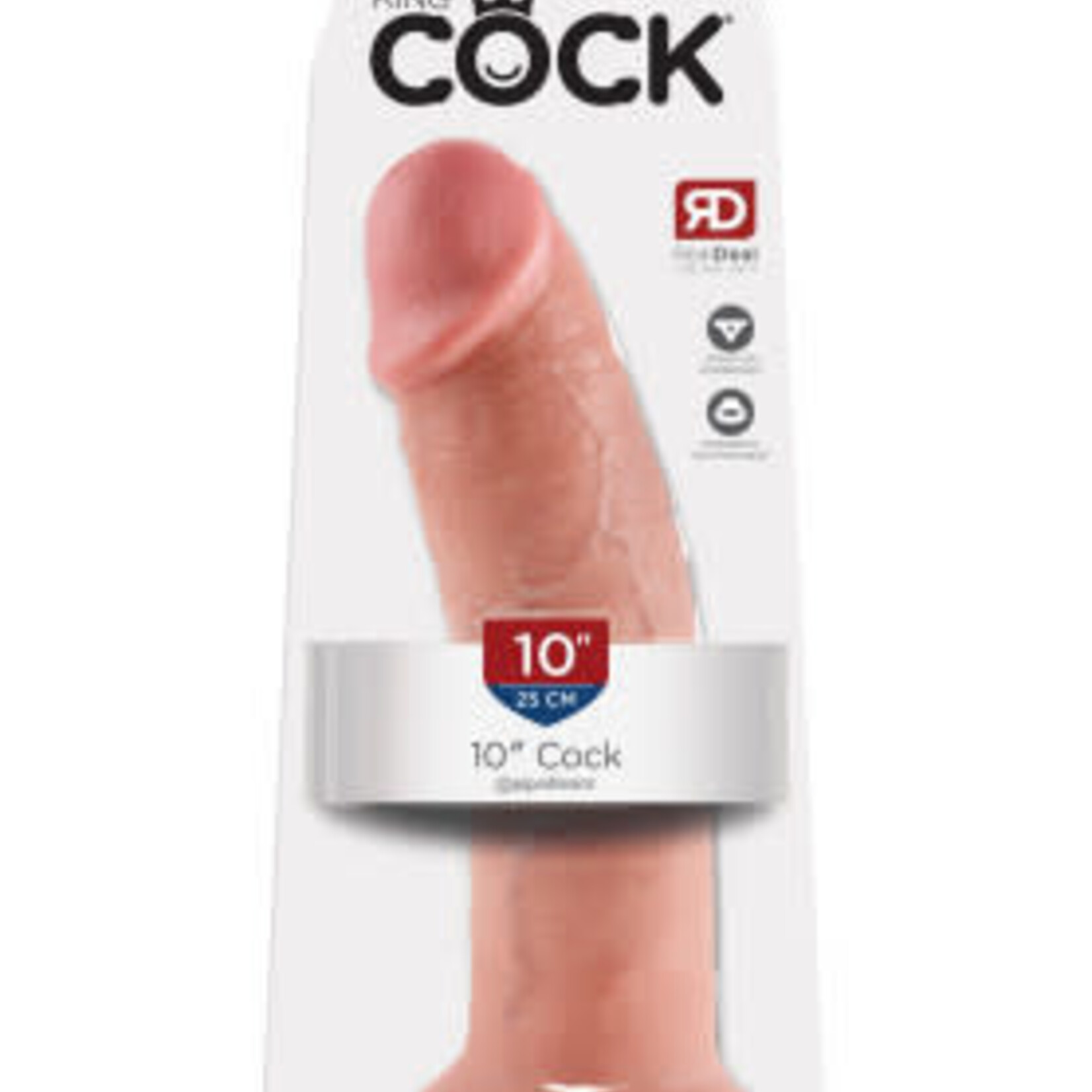 Pipedream King Cock 10-Inch Cock - Flesh