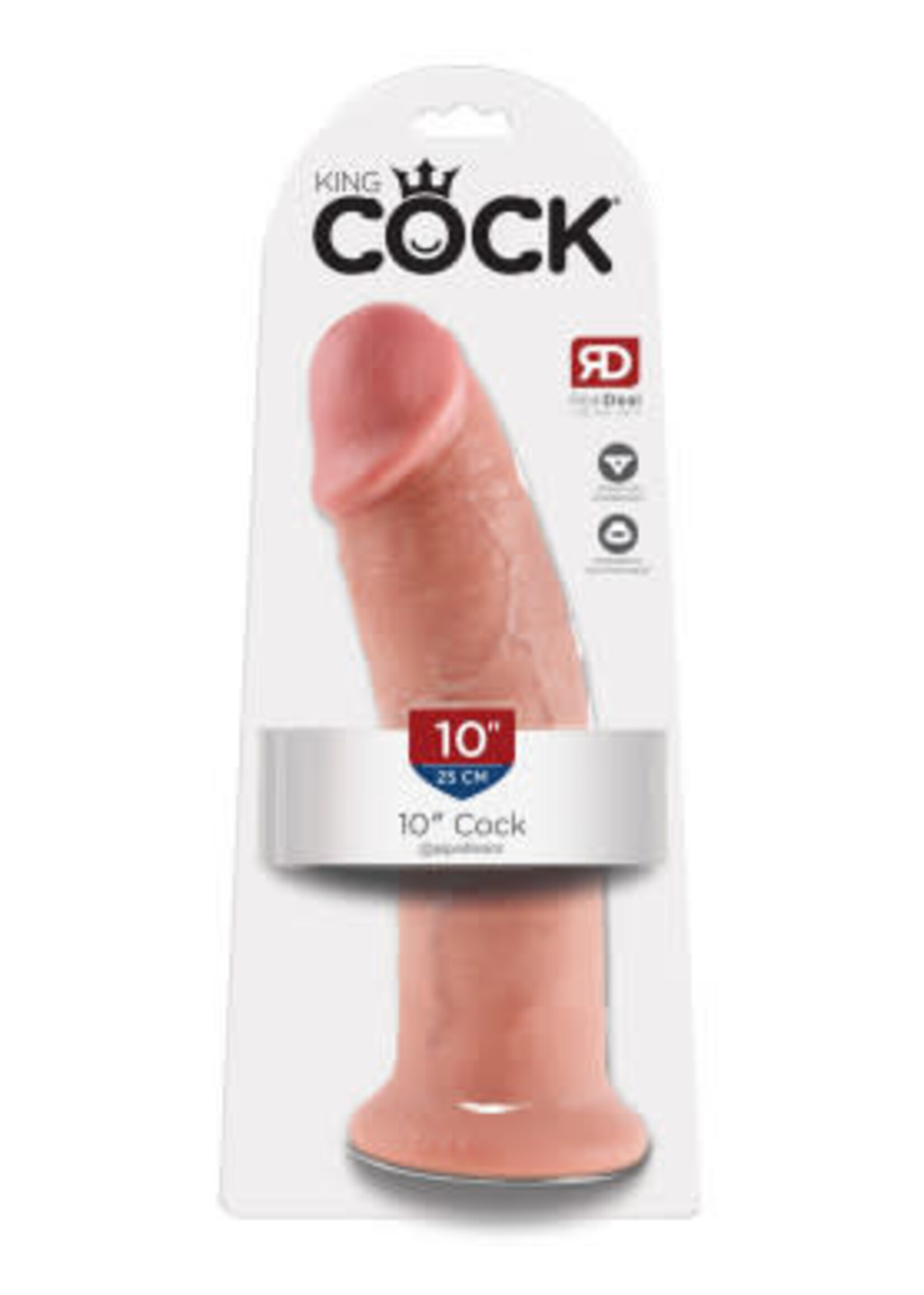 Pipedream King Cock 10-Inch Cock - Flesh