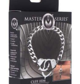 XR Brands Master Series Cuff Him Handcuff Bracelet