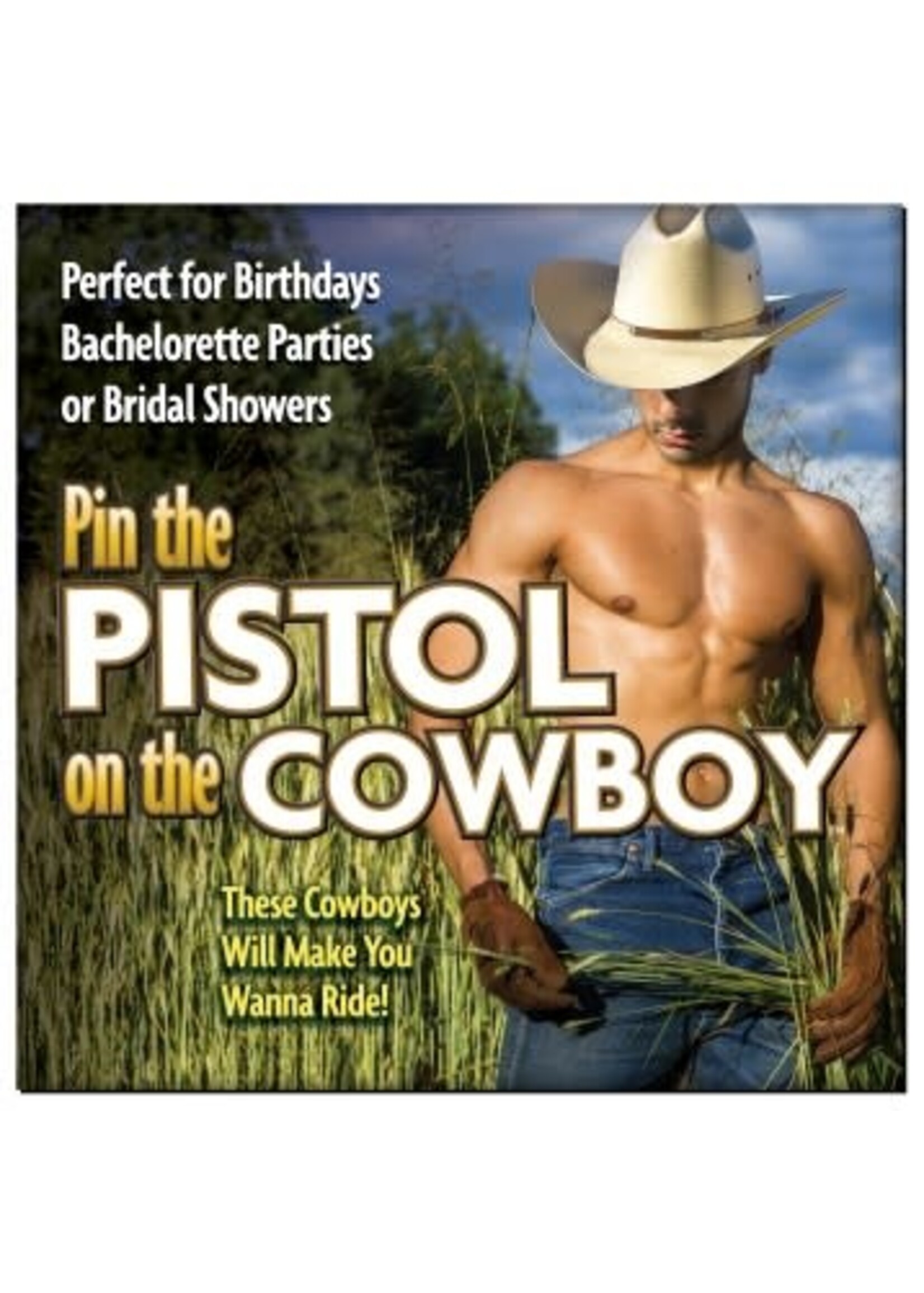 Little Genie Pin the Pistol on the Cowboy