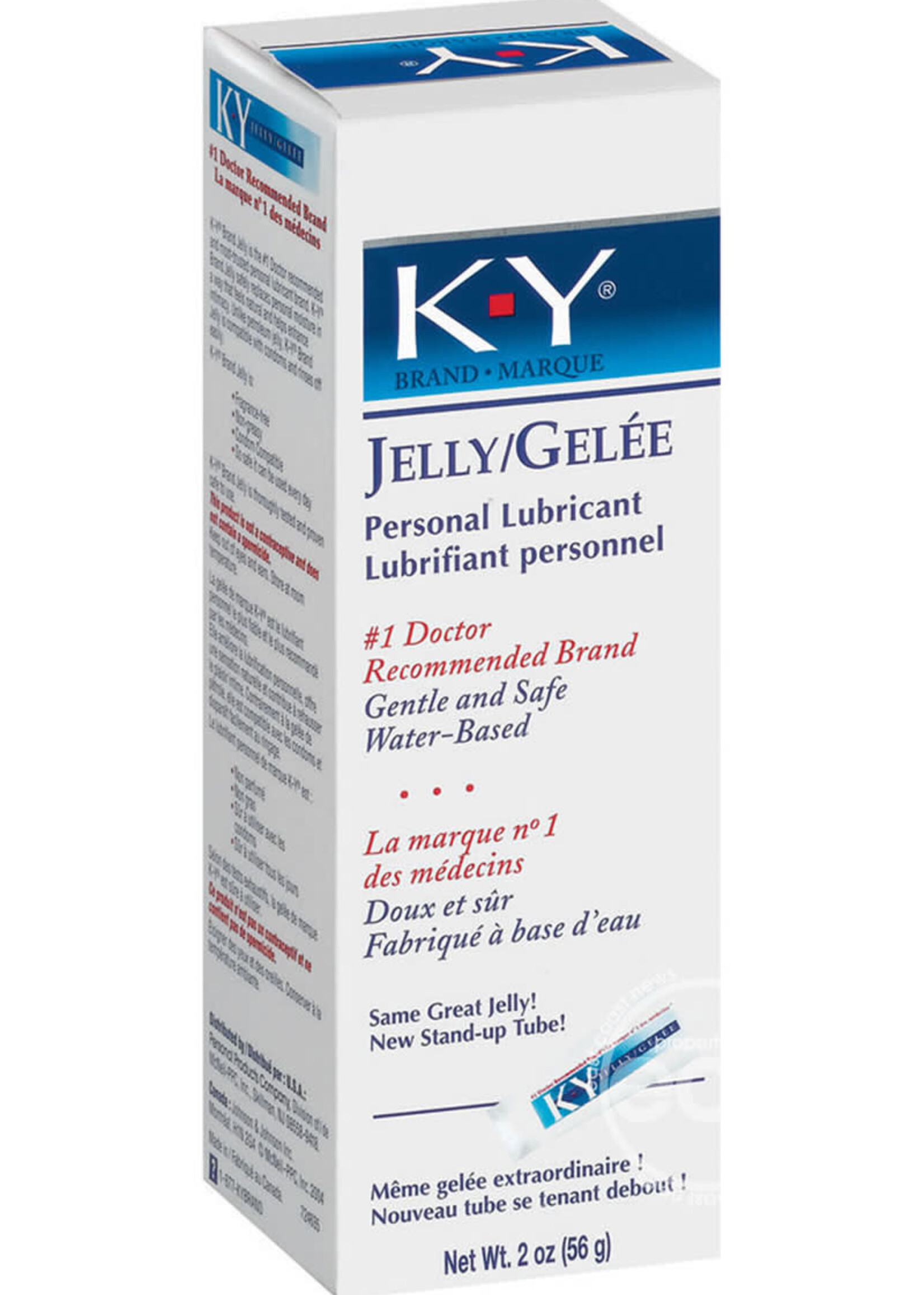 KY KY Jelly Water Based Lubricant 2 Ounce
