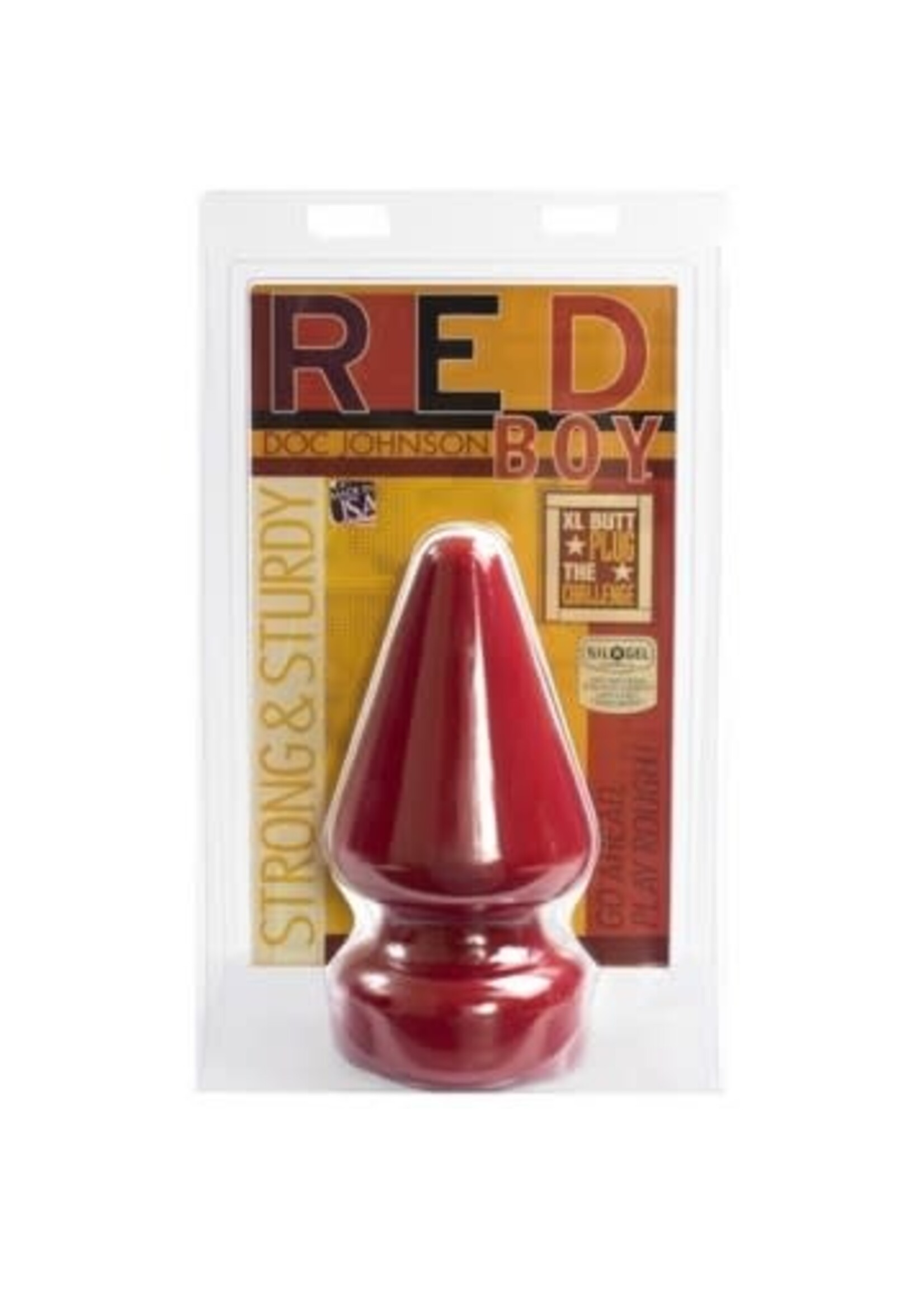Doc Johnson Red Boy - the Challenge Butt Plug
