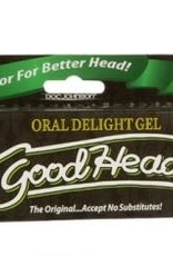 Doc Johnson Good Head Oral Delight Gel 4 Oz - Green Apple