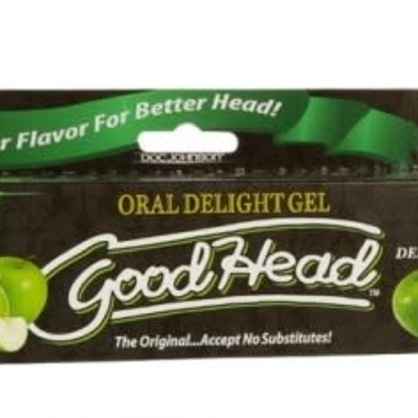Doc Johnson Good Head Oral Delight Gel 4 Oz - Green Apple