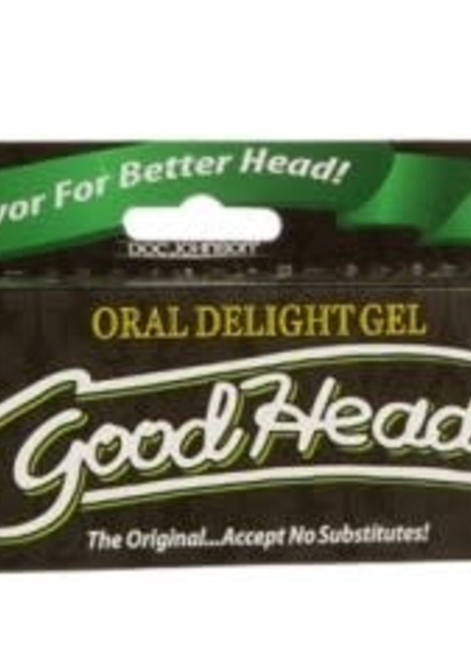Doc Johnson Good Head Oral Delight Gel 4 Oz - Green Apple