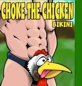 Male Power Choke the Chicken Bikini - One Size - Black