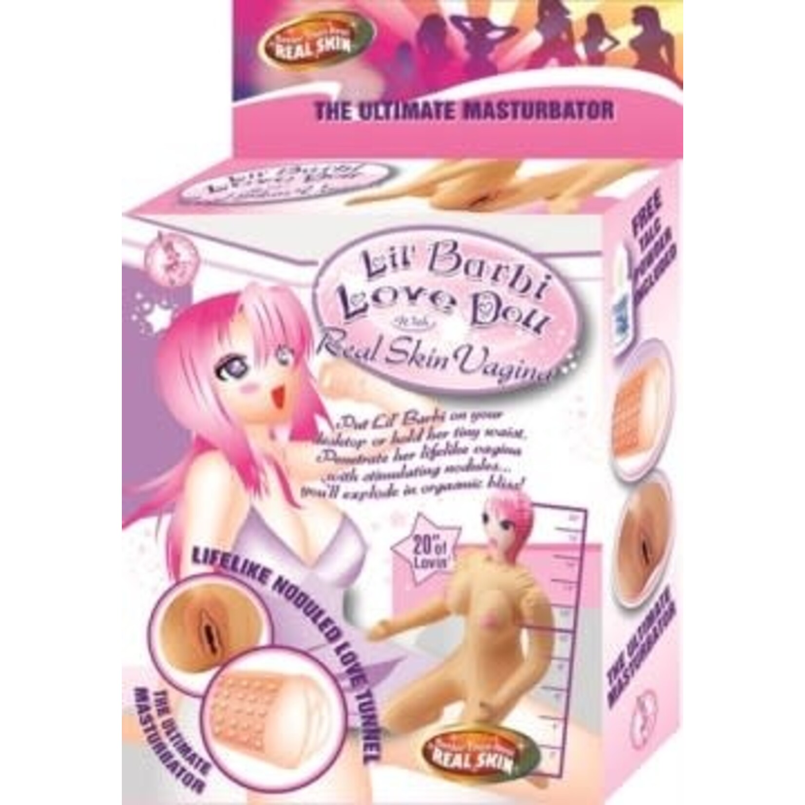 NassToys Lil Barbi Love Doll