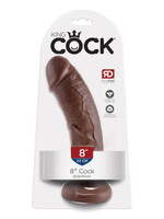 Pipedream King Cock 8-Inch Cock Brown
