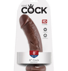 Pipedream King Cock 8-Inch Cock Brown