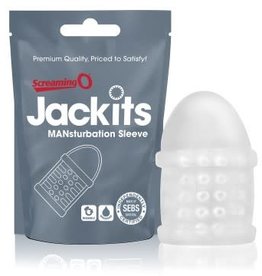 Screaming O Jackits Mansturbation Sleeve - Clear