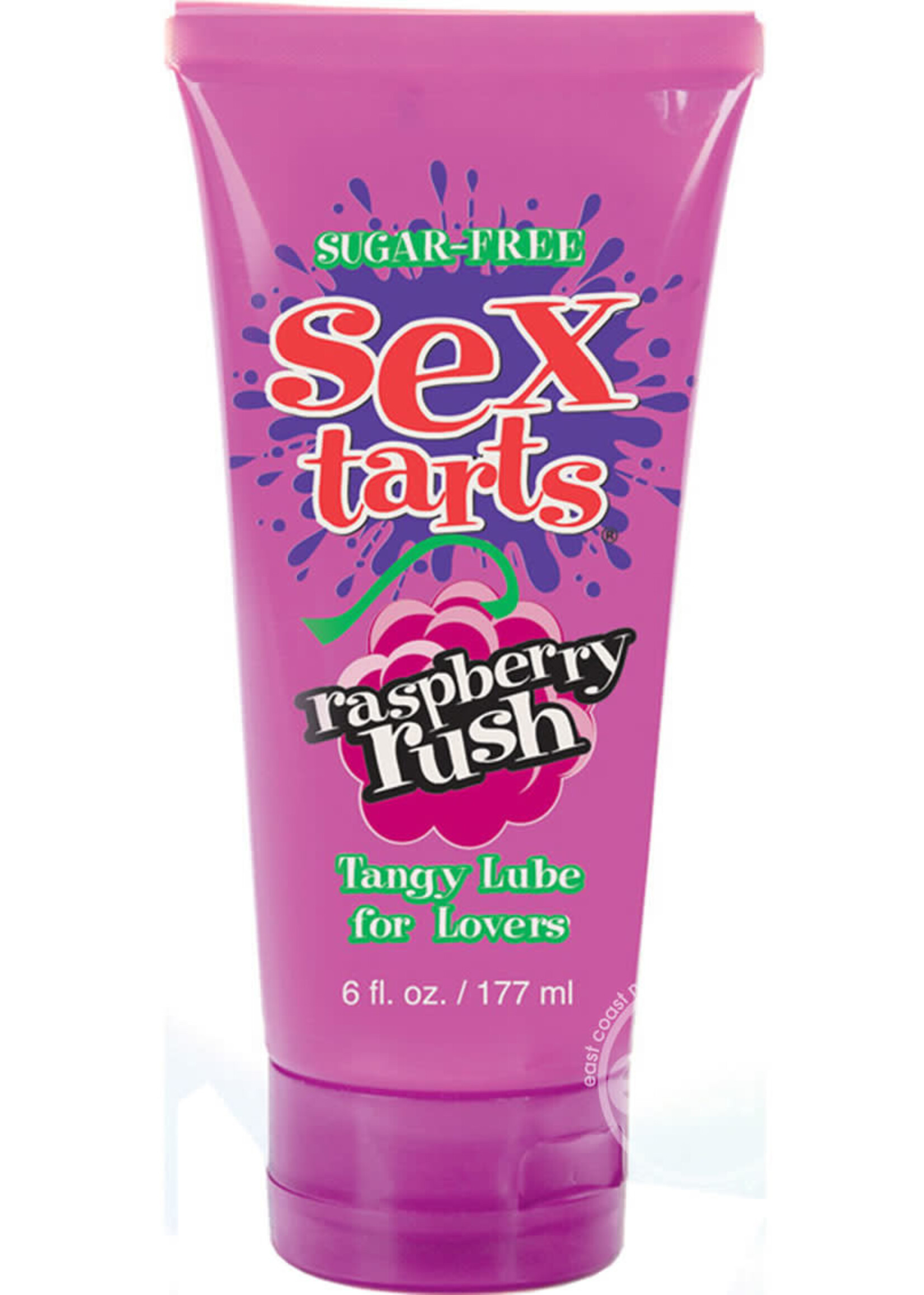 ECN Sex Tarts Flavored Water Based Lubricant 6 Ounces Raspberry Rush